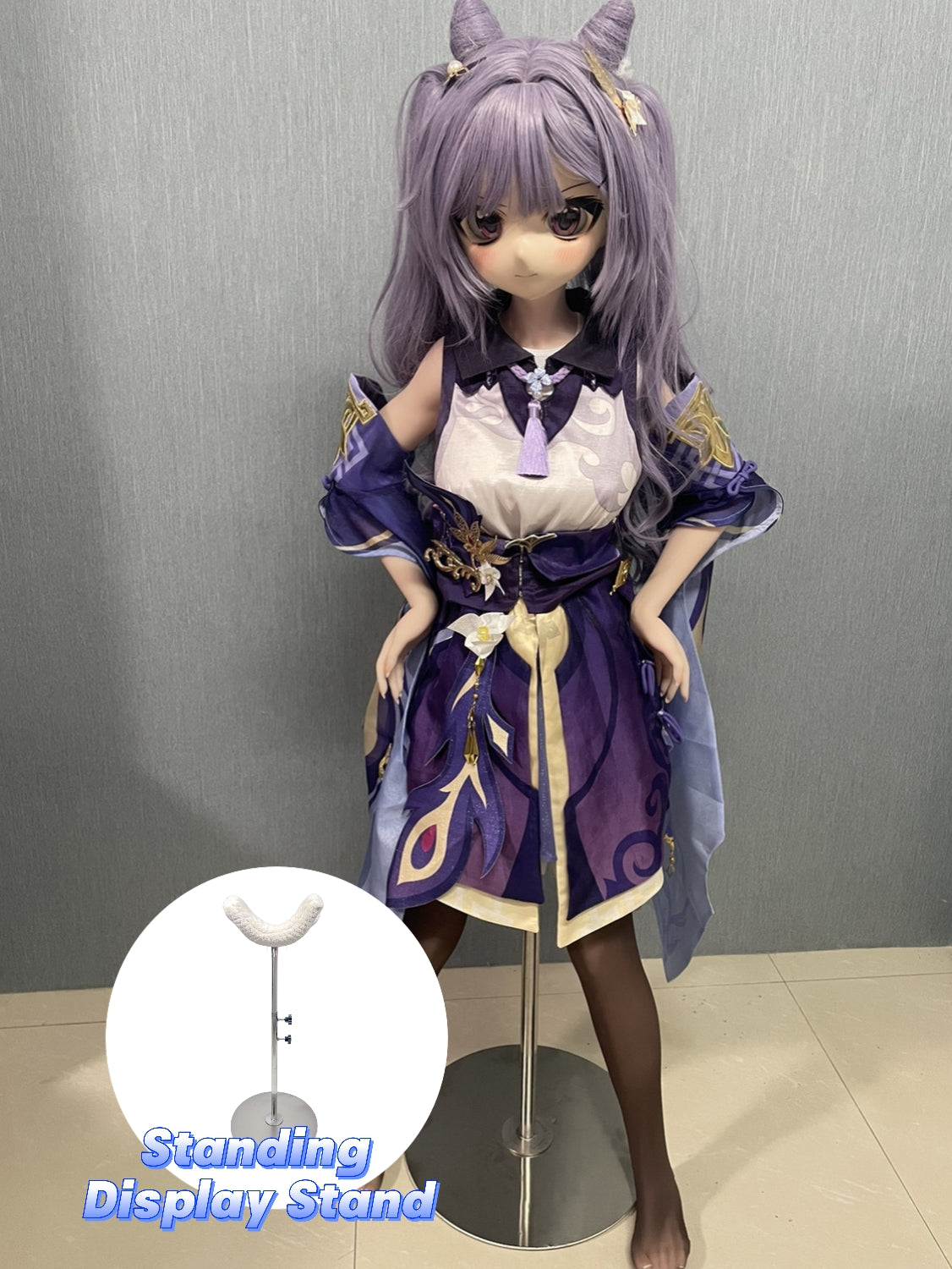 Adult Doll Adjustable Standing Display Stand