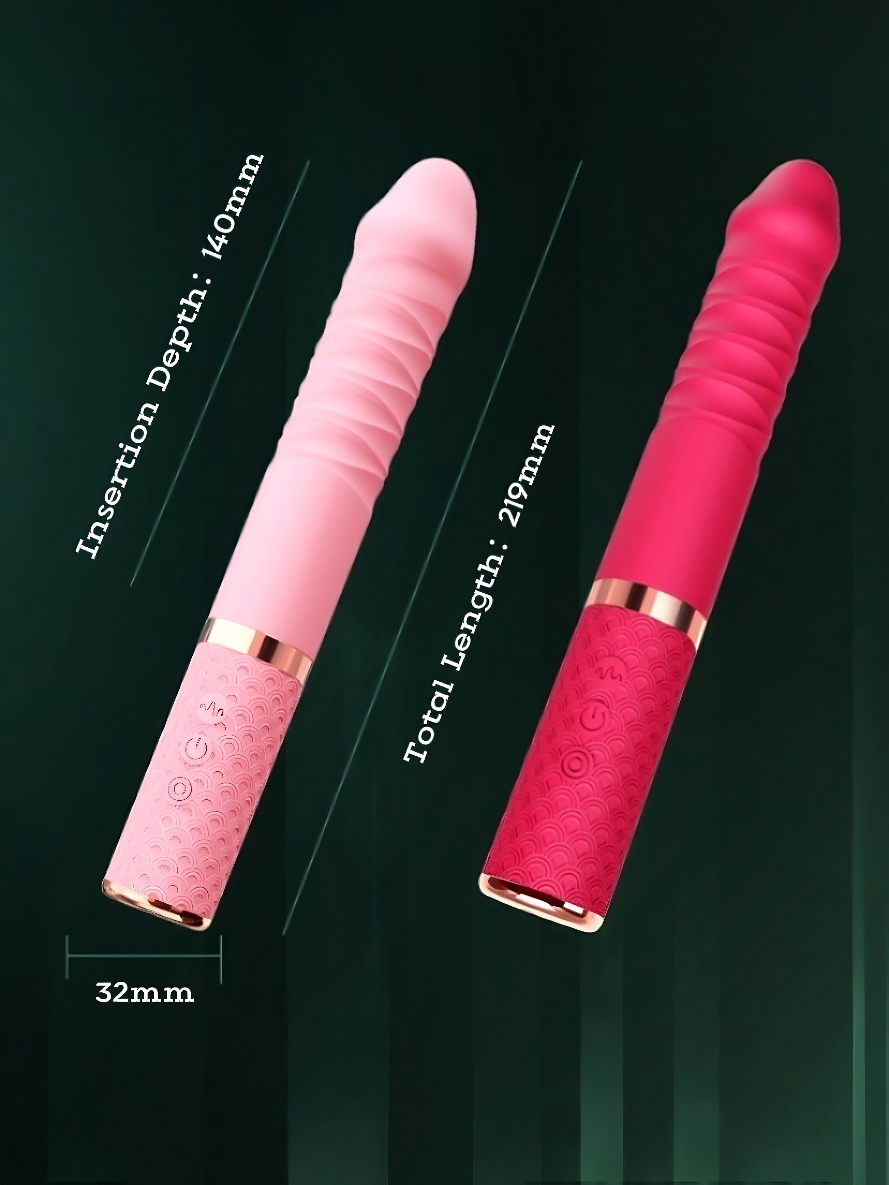 Free Shipping丨Rechargeable Vibrator for Women with 12 Frequencies and Long Battery Life