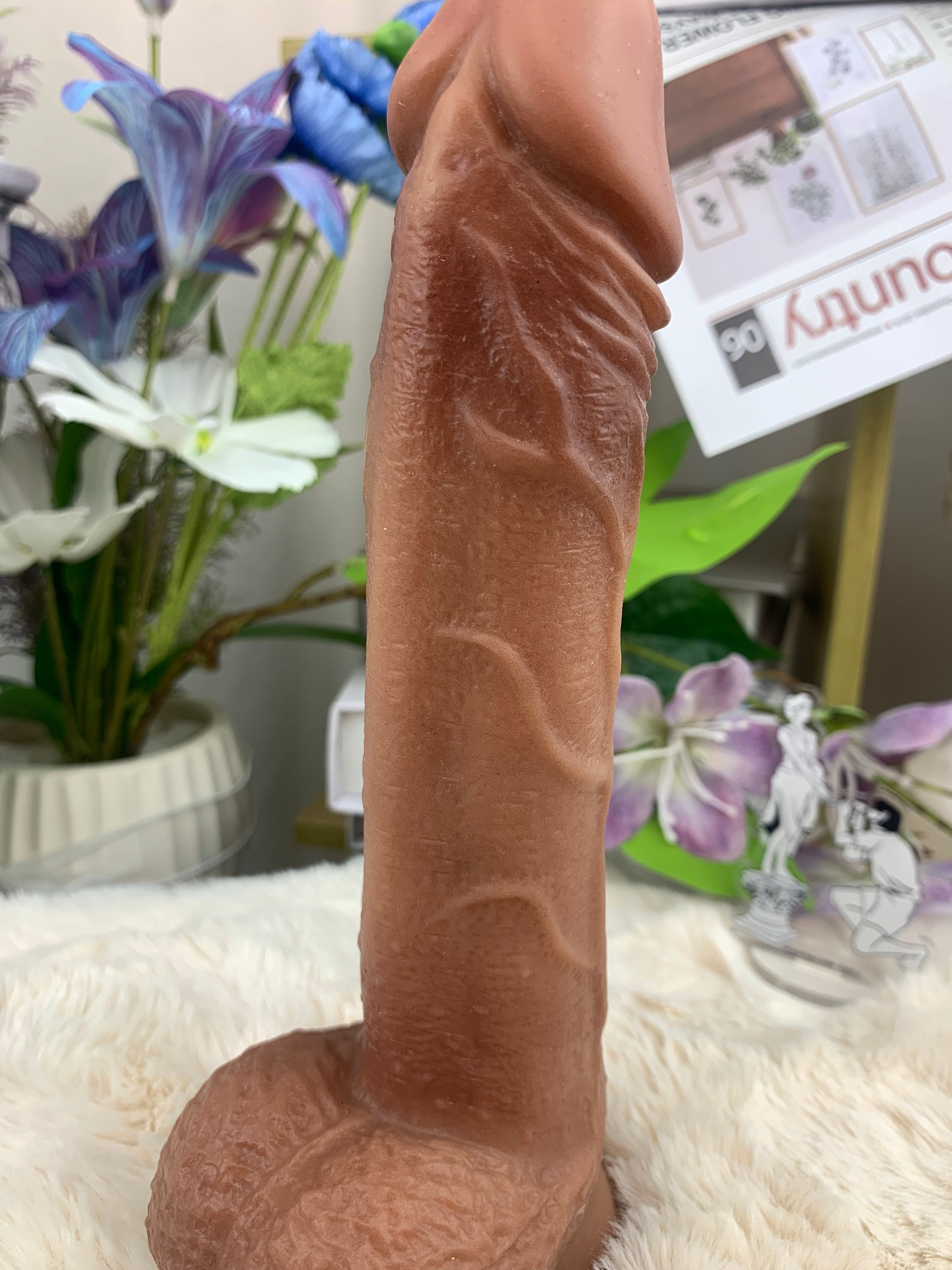 Free Shipping丨Realistic Thrusting Dildo with 3 Frequency