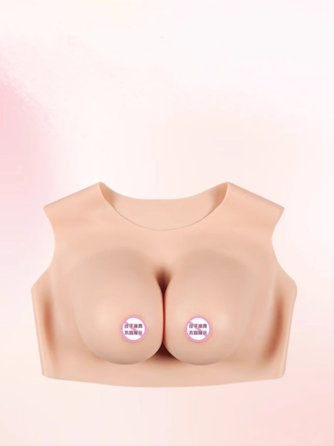 Free Shipping丨Silicone Fake Breast, B-G Cup Breastplate