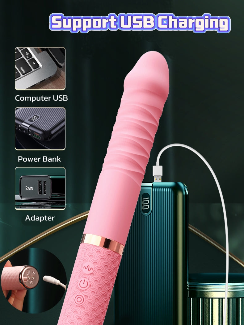 Free Shipping丨Rechargeable Vibrator for Women with 12 Frequencies and Long Battery Life