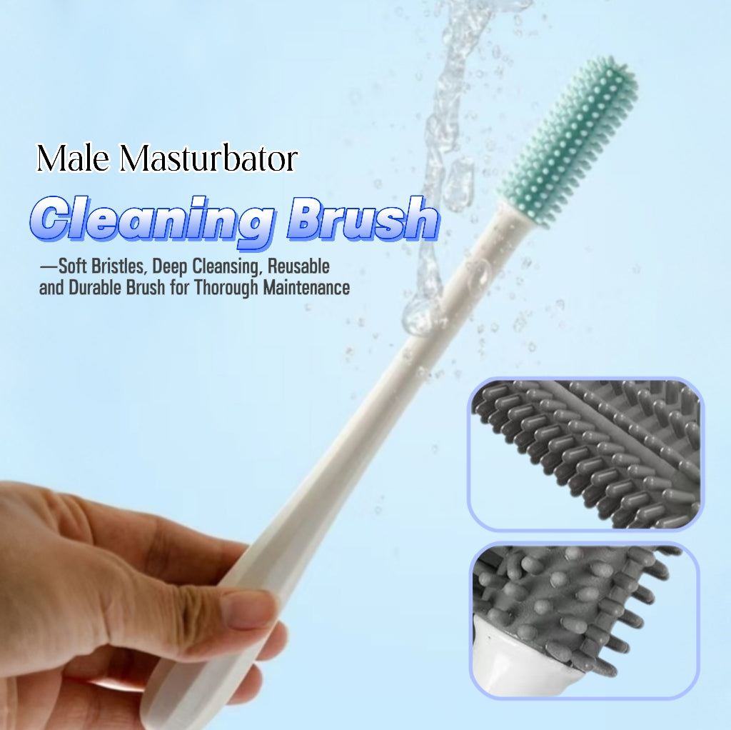 Male Masturbators Cleaning Brush– Soft Bristles, Deep Cleansing