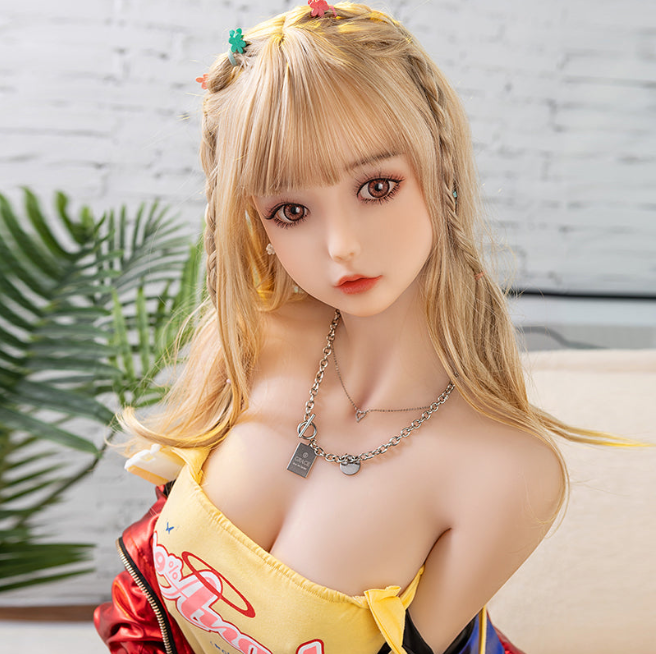 Free Shipping丨Free Skeleton丨Isla—Asian Cute Sex Doll with Blonde Hair