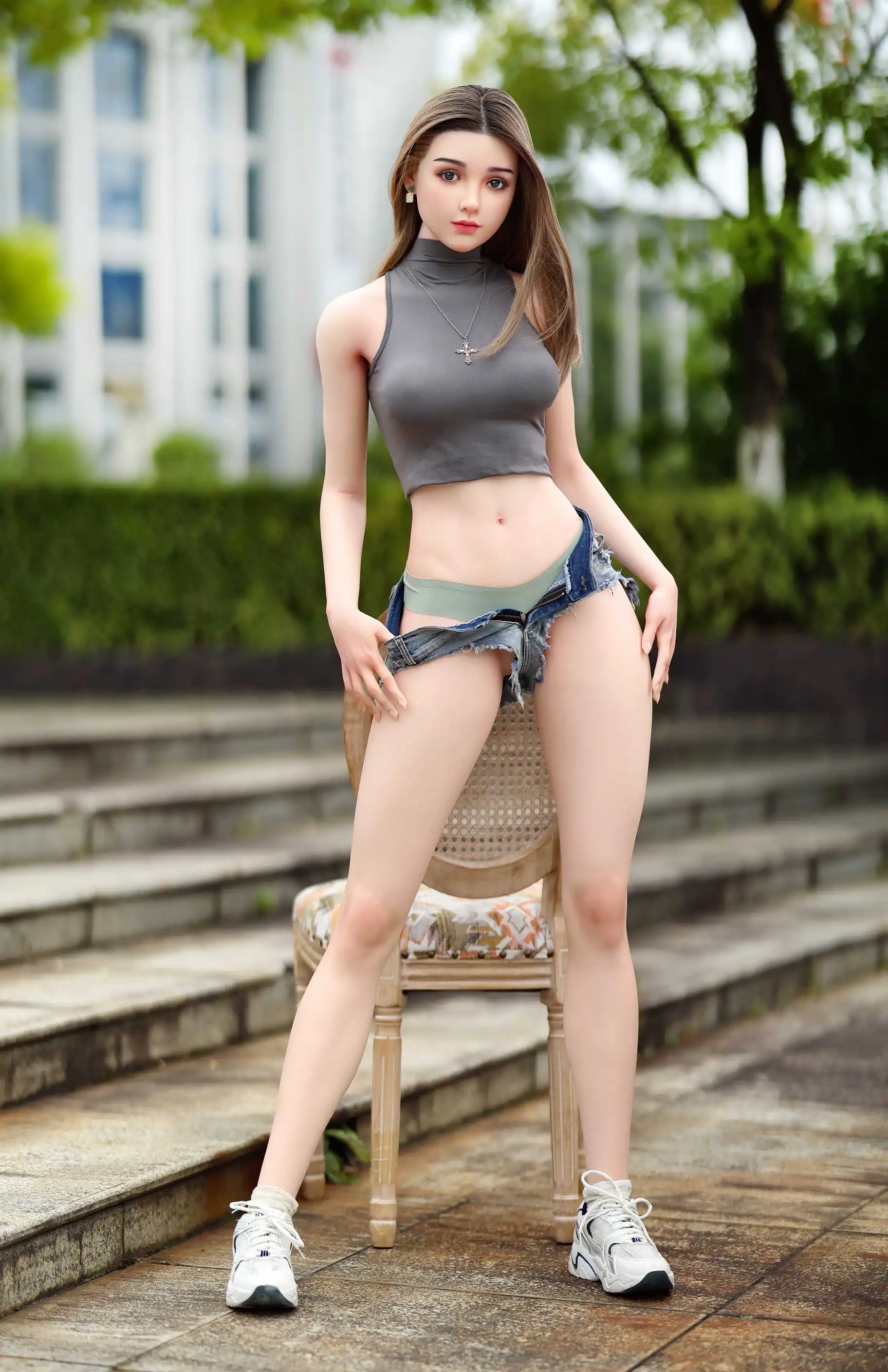 Free Shipping丨Free Skeleton丨Leila—Asian Cute Sex Doll