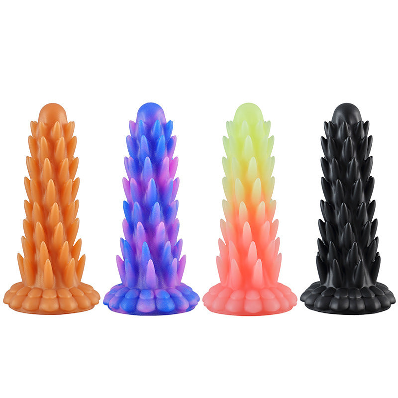 Free shipping丨Colorful Noctilucent Dildo with Strong Suction Cup, Adult Toy for Women