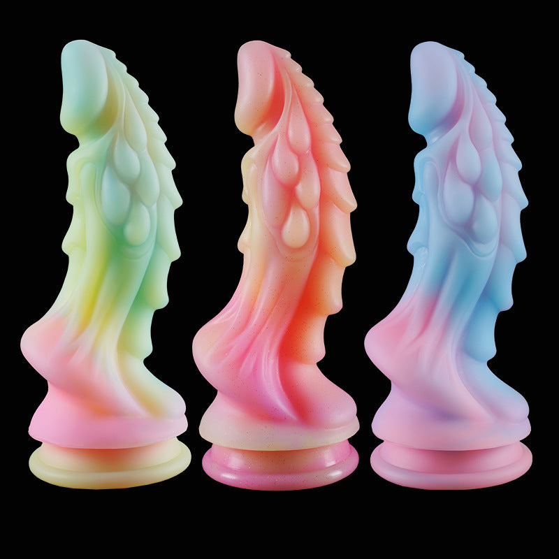 Free shipping丨Colorful Dragon-Shape Dildo with Strong Suction Cup, Adult Toy for Women