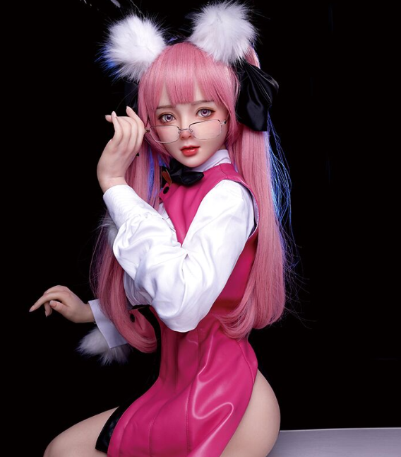 Free Shipping丨Free Skeleton丨Olivia—Animated Doll with Pink Long Hair