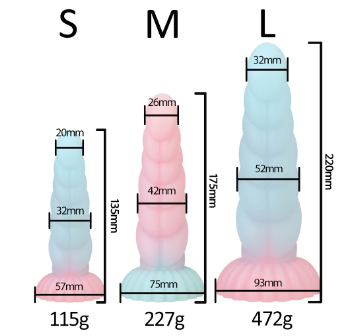 Free shipping丨Colorful Dildo with Strong Suction Cup, Adult Toy for Women