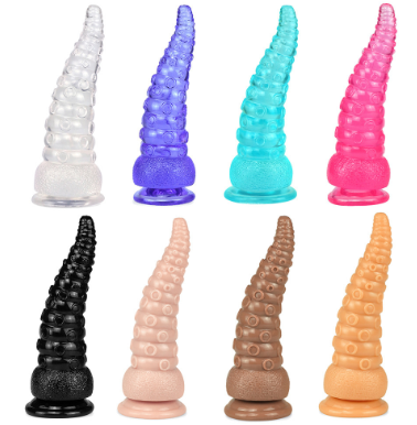 Free shipping丨Colorful Dildo with Strong Suction Cup, Adult Toy for Women