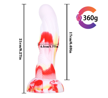 Free shipping丨Colorful Dildo with Strong Suction Cup, Adult Toy for Women