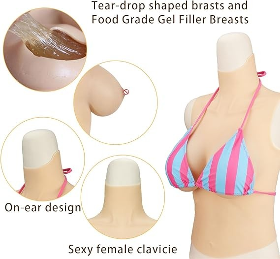 Free Shipping丨Breastplate, A-G Cup Breast Forms